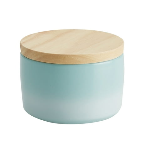 

Rachael Ray Ceramics Salt and Spice Box 9-ounce Light Blue Ombre