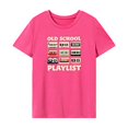 thumbnail image 2 of Camiseta básica para mujer Fernando verano cuello redondo manga corta poliéster, 2 of 7