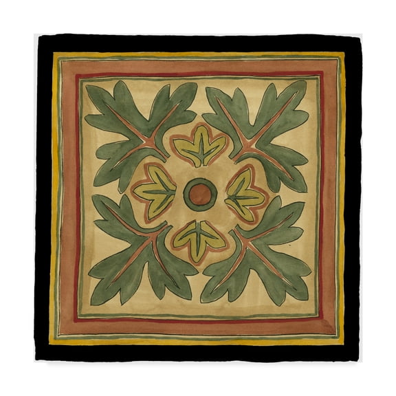 Trademark Fine Art 'Art sand Crafts Leaves IV' Canvas Art by Jennifer Goldberger