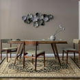 thumbnail image 6 of Luxe Weavers Oriental Floral Medallion Black 5x7 Area Rug, Indoor Carpet, 6 of 9