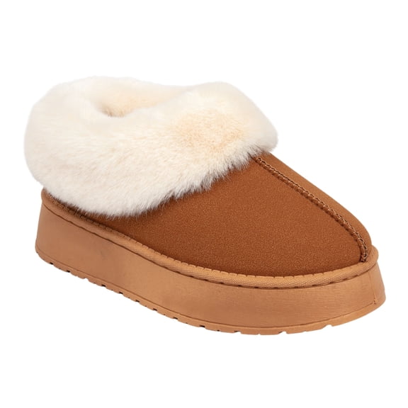 BERANMEY Casual Warm Snow Mini Boots for Women Stylish Cozy Plush Sports Boots Ankle Anti-Slip Comfy Scuff Warm Plush Boots with Faux Fur Lining Couple's Shoes for Women and Men