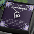 thumbnail image 2 of To My Granddaughter From Heaven Forever Necklace w Message Card, 2 of 20