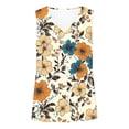 thumbnail image 6 of BRGZLK Women's Tank Tops Summer Casual Sleeveless Chiffon Blouses V Neck Tunics Cute Business Work Shirts, 6 of 6
