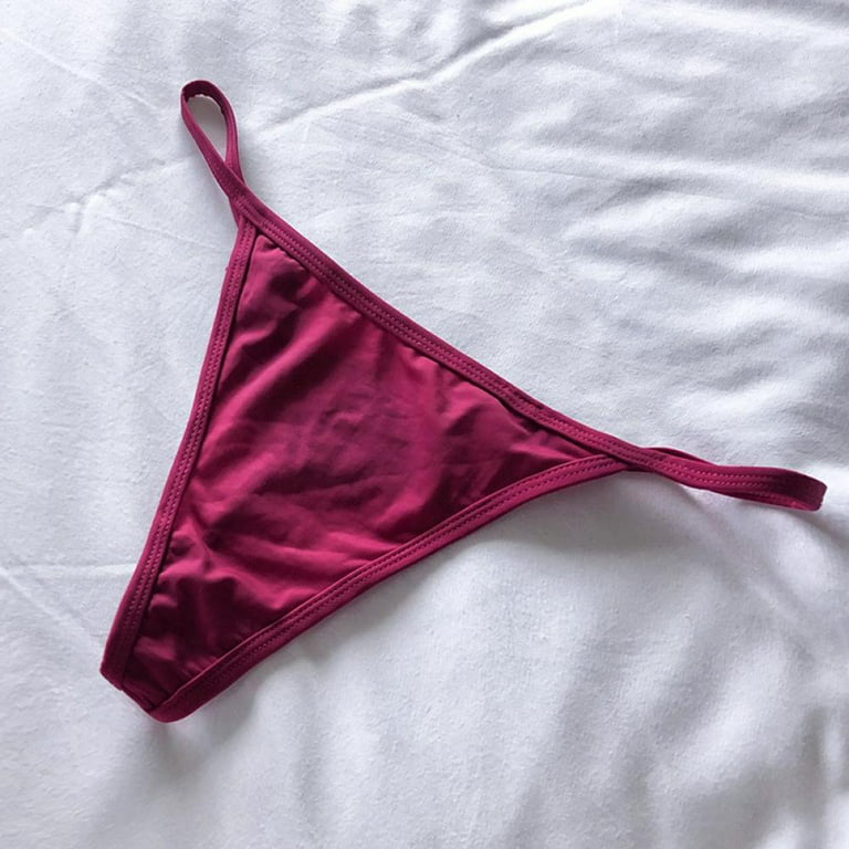 Prettyui Sexy Women's Underwear Cotton Panties G String T-Back Thongs  Lingerie