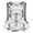 White, variant on funtasica 12L Backpack Pack Reflective Multifunctional Daypack Water Storage Bag Hiking Backpack for Cycling Biking White