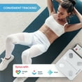 thumbnail image 3 of INEVIFIT Smart Body Fat Scale with Bluetooth and Free INEVIFIT APP - White, 3 of 7