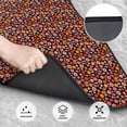 thumbnail image 3 of Sikiie 70s Groovy Hippie Retro Car Foot Mat Set of 4 Pieces Basics Universal Fit Rubber Carpet Floor Mats For Car SUV Van & Truck, 26.8"L x 17.3"W (Front), 13"L x 17.3"W(Rear), 3 of 6