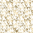 thumbnail image 3 of Society6 Nature Magick Gold Love Hearts Pattern Shower Curtain 71" x 74", 3 of 3