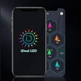 thumbnail image 5 of Christmas Tree Toppers Lights iDeal LED Application Controls DIY Images RGB IC Christmas Waterfall Light String, 5 of 5