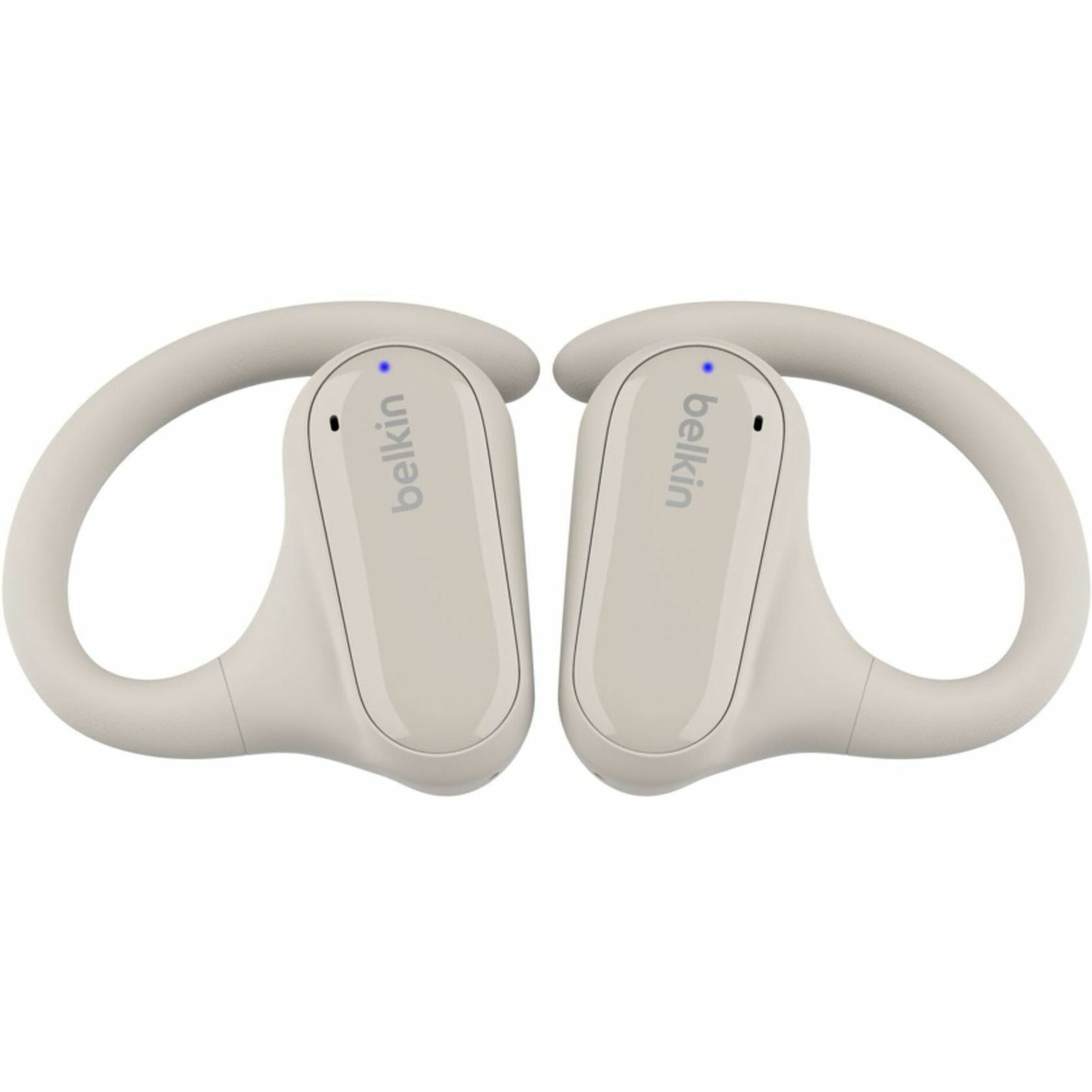 Belkin Sound Form Clear Fit Open-Ear Wireless Earbuds, Sand