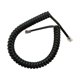 thumbnail image 4 of Inteprter Cable de teléfono de larga duración, duradero y compatible, buena elasticidad, accesorios para auriculares, cable de resorte, negro, Type2 NO2, 4 of 6