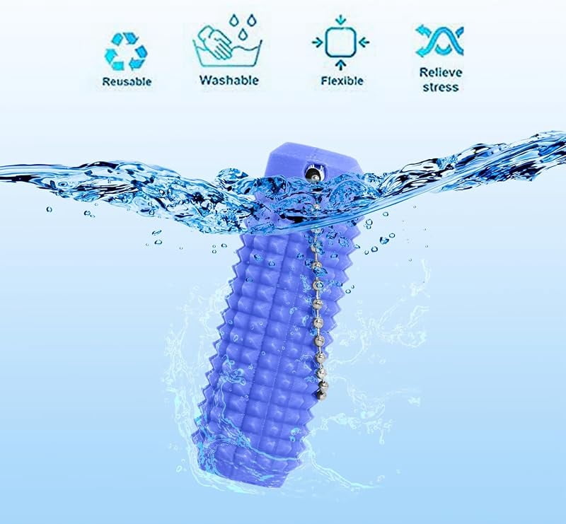 Little Fidget Toys,Pain Stim Fidget Toy Reduce Stress for Adults,Anxiety Relief Pain Stim,Spiky Fidget Keychain for Anxiety and Stress Reduction,Novelty Gifts for Friends 1PCS