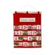 thumbnail image 2 of Injueey Calendario de Adviento de Navidad, bolsa colgante para el hogar, diseño de escena de Navidad, soporte de almacenamiento multibolsillo, Kits de decoración para fiestas, 2 of 6