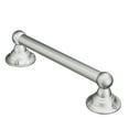 thumbnail image 3 of Moen LR2250DBN Home Care 9 in. Grab Bar in Brushed Nickel, 3 of 9