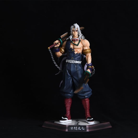 New Uzui Tengen (Standing Ver) Character Anime Model Statue Action Figures Desktop Ornament Popular Decorations Fan Souvenirs Creative Gift Collectable