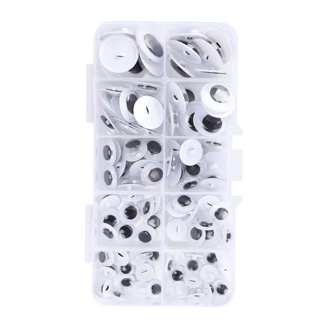 Globo Ocular De Animal De Bricolaje, Ojos Plásticos Para Coser, Accesorios Para Ojos De Muñeca, 100 Piezas Móviles Para Amigos, Niños, Amantes Del Bricolaje, Novias