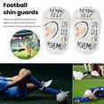 thumbnail image 5 of Hyasfey Miniature Shin Guards Extra Mini Football Shin Pads Protective Soccer Shin Guards for Teenagers Kids Adults Boys Girls, 5 of 6