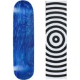 thumbnail image 1 of Tabla de skateboard Moose 7.63" Azul Maple Canadiense con lija, 1 of 1