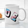 thumbnail image 5 of CafePress - Trans Pride - 11 oz Ceramic Mug - Novelty Coffee Tea Cup, 5 of 6