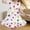 C Multicolor, variant on HAOTAGS Girls Casual Dress, Puff Short Sleeve Summer Flowy Ruffles Cute Prints Kids Sleepwear Dress Multicolor Size 8