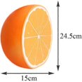 thumbnail image 2 of Orange giant squishy slow rising jumbo super soft scented kawaii stress relief toys., 2 of 5