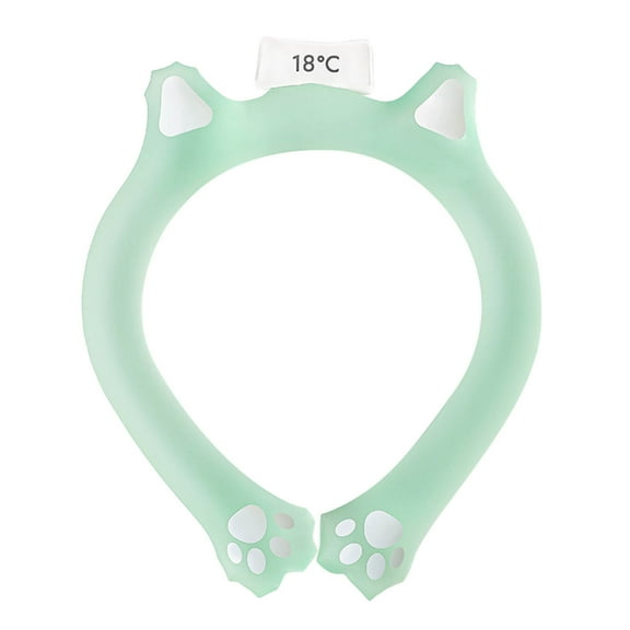 Chilly Ice Ring Neck Ice Pack Neck Tube Reusable Wearable Neck Cooler Body Products For Indoor Outdoor Summer Hot Weather 18℃(64.4℉)crystallization200ml Exercise To Cool The Beach