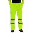 thumbnail image 4 of Men's Sweatpants, High Visibility Reflective Work Pants Lightweight Breathable Cargo Trousers, 4 of 5