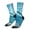 2 Black-2, variant on Underwater Dolphin Scene Crew Socks for Men & Women, Breathable Casual Athletic Ankle Socks