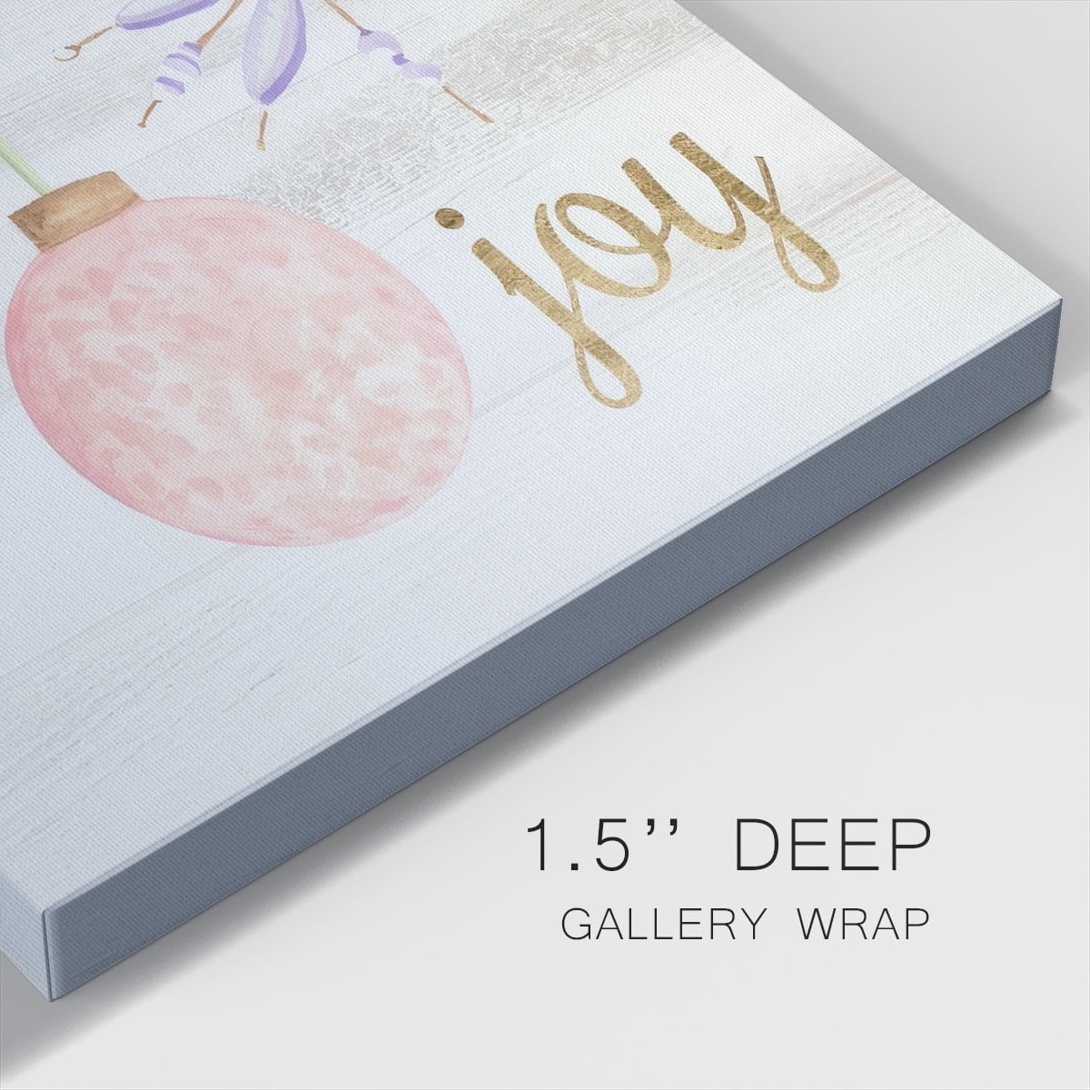Elegant Ornaments II- Gallery Wrapped Canvas