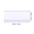 thumbnail image 2 of OULII Price Rack 20Set Transparent for Supermarket Shelves and Storage Organization, 2 of 8