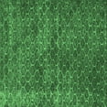 thumbnail image 1 of Ahgly Company Indoor Square Persian Emerald Green Bohemian Area Rugs, 7' Square, 1 of 4