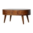 thumbnail image 4 of Chestnut Rounded Coffee Table, 4 of 5