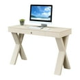 thumbnail image 3 of Convenience Concepts Newport 30 inches Tall 1 Drawer Desk, Ivory, 3 of 8