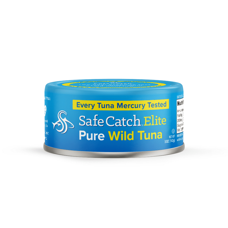 Safe Catch Elite Solid Wild Tuna Steak, 5 Oz, 6 Count 