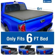 Tyger Auto T3 Soft Tri-Fold Truck Bed Tonneau Cover Compatible with 2019-2022 Toyota Tacoma (Does Not Fit Trail Special Edition with Storage Boxes) | Fleetside 6' Bed (73") | TG-BC3T1631