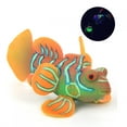 thumbnail image 3 of Simulation Frogfish, Lightweight Aquarium Simulation Frogfish, Luminous USB Plug Silicone For Aquarium Green Orange,green Purple,green Blue, 3 of 8