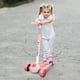 thumbnail image 4 of Patinete infantil de tres ruedas, patinete de altura ajustable, patinete portátil, juguetes para exteriores para niños pequeños., 4 of 8