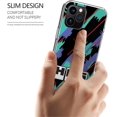 thumbnail image 2 of Étui de Téléphone Hks Accessoires Motif Rétro TPU Antichoc Compatible avec iPhone 13 6.1 Pouces, 2 of 5