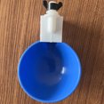 thumbnail image 3 of Paquete de 6 vasos de agua de pollo automáticos grandes azules y naranjas, vasos de agua de pollo adecuados para patos, gansos, pavos y conejos, aves de corral, 3 of 5