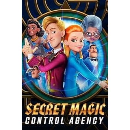 Secret Magic Control Agency (2021) English Movie New Box Set dvd