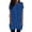 Blue, variant on Womens Summer Casual Solid Loose Pullover Crewneck Shirts Short Sleeve Tunic Tops Blouse with Pockets Burnout Tee Shirts Short T Shirt Womens Tech Mod Bod Tops G Sleeve Shirts for Women Beaded
