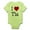 Kiwi, variant on CafePress - I Love Tia Infant Bodysuit - Baby Light Bodysuit, Size Newborn - 24 Months