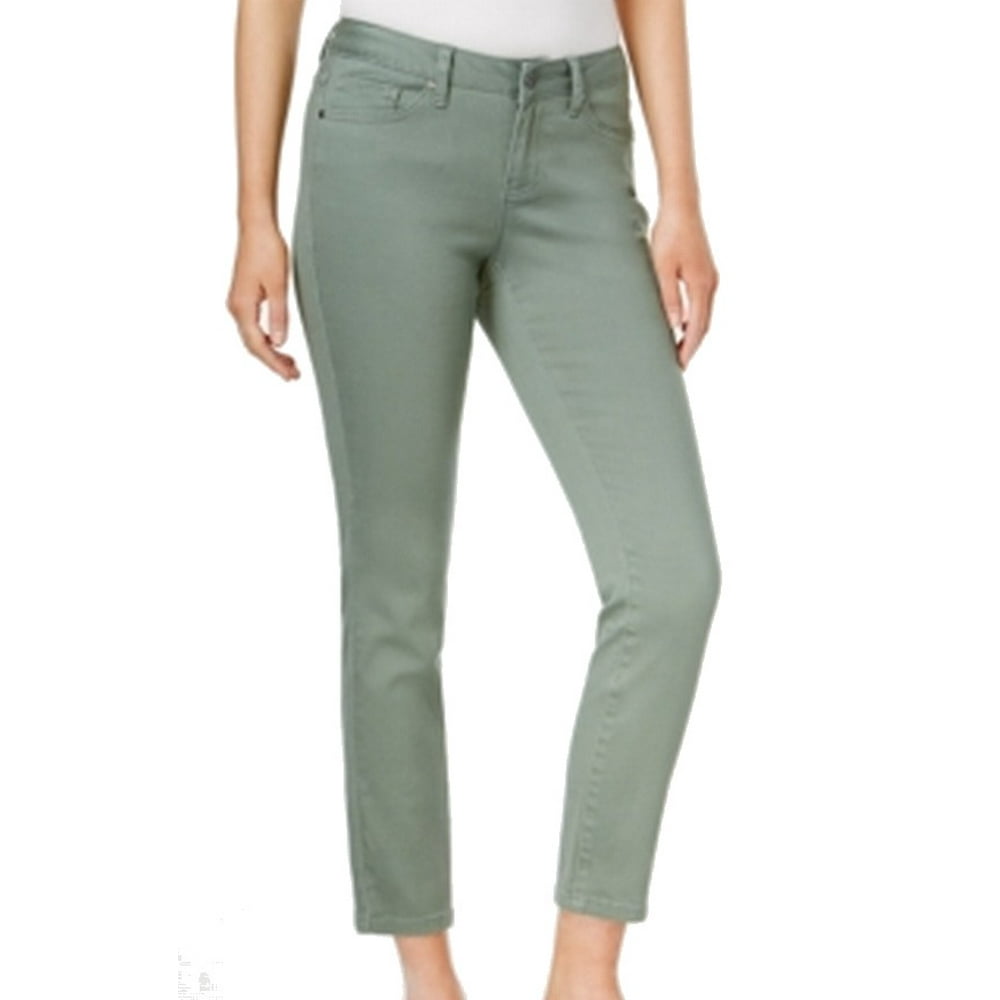 jeans with green stripe