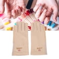 thumbnail image 3 of Guantes De Protección, Guantes De Manicura Sin Dedos Elásticos Transpirables De Fibra De Algodón, Con Extensión De Muñeca Para Secador De Lámpara Ligera Y Manicura De Gel, 3 of 7