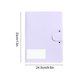 thumbnail image 3 of Colorful Plastic A4 Organ Bag Multi Functional Storage Document Bag Data Paper Classification Folder, 3 of 6