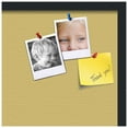 thumbnail image 2 of PinPix 24x24 Custom Cork Bulletin Board Honey Pastel Poster Board Has a Fabric Style Canvas Finish, Framed in Honey Pastel, by ArtToFrames (PinPix-1810), 2 of 5