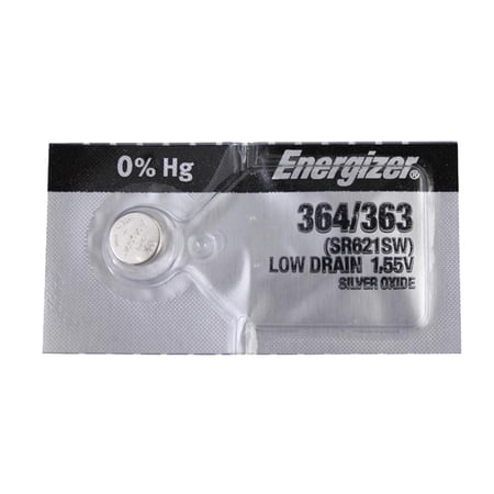 Energizer 364/363 Multi-Drain 1.55V Silver Oxide Watch Battery CLEARANCE