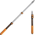 thumbnail image 1 of ft Long Telescopic Extension Pole Multipurpose Extendable Pole with Universal Twiston Metal Tip Lightweight and Sturdy Best Telescoping Pole for Painting Dusting and Wind, 1 of 7