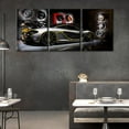 thumbnail image 2 of Hieng Black Supercar at Sunset Canvas Prints Hypercar Wall Art Paintings Sports Car Posters Stretched Pictures for Living Room Modern Home Decor Wall Art Decorations（Only canvas）, 2 of 6