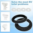 thumbnail image 4 of 3 Pack RV Toilet Waste Ball Seal Kit - Fit for Thetford Style II & Plus, Aqua Magic Style Plus, Lite & Residence, 4 of 6